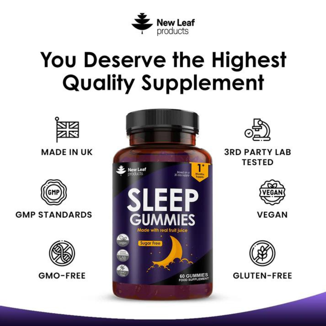 Sleep Gummies - Chewable Sleep Aid Supplement