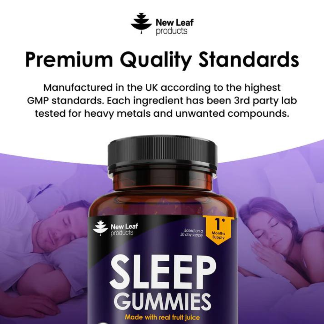 Sleep Gummies - Chewable Sleep Aid Supplement