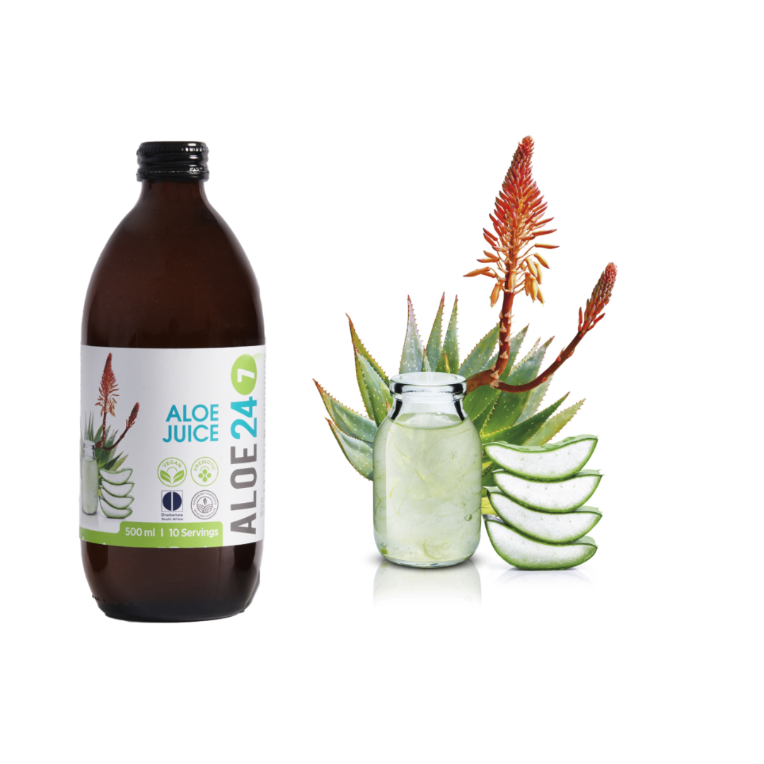 Aloe Juice - Honeybush Tea and Yacon Syrup - 500ml