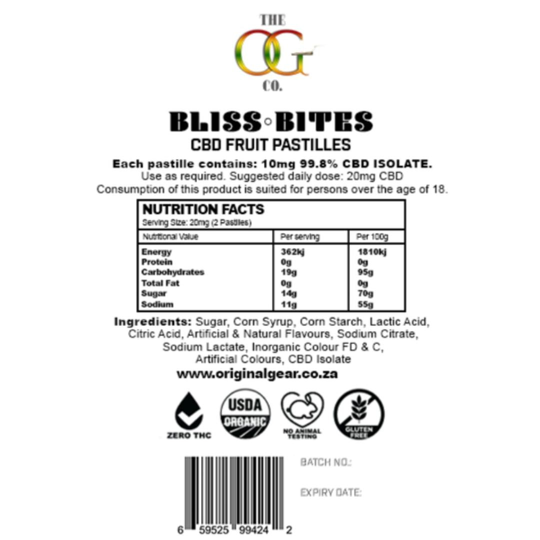 Bliss Bites 10mg CBD Gummies