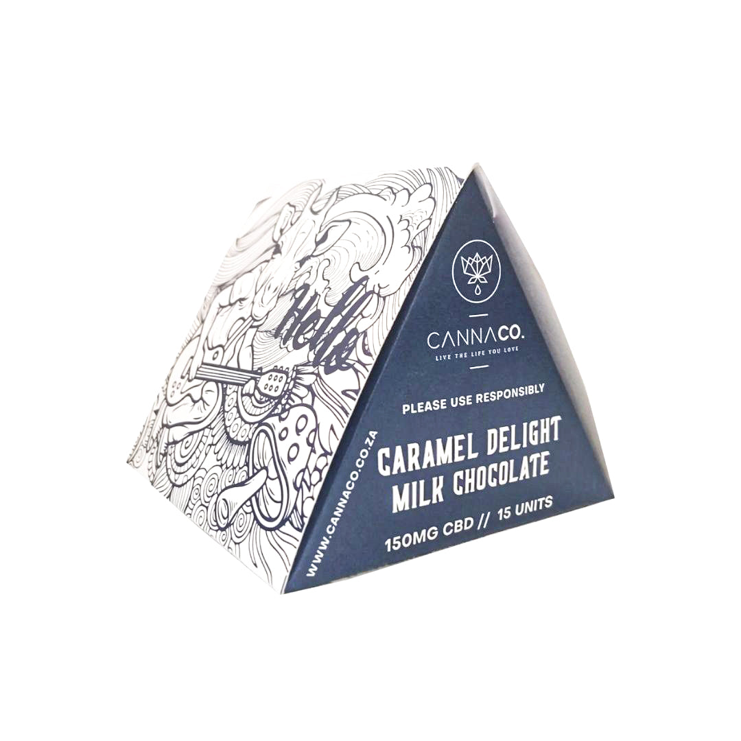 CBD Caramel Delight Milk Chocolate