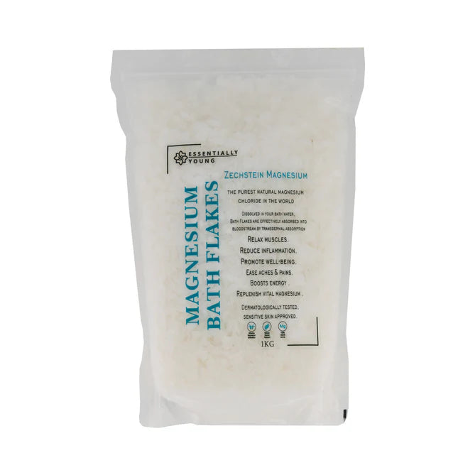 Pure Magnesium Chloride Flakes 1kg 