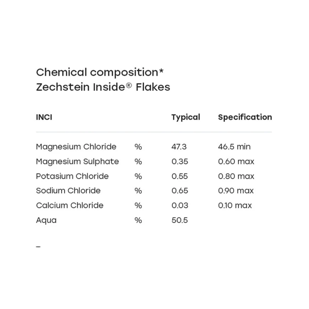 Pure Magnesium Chloride Flakes 1kg 