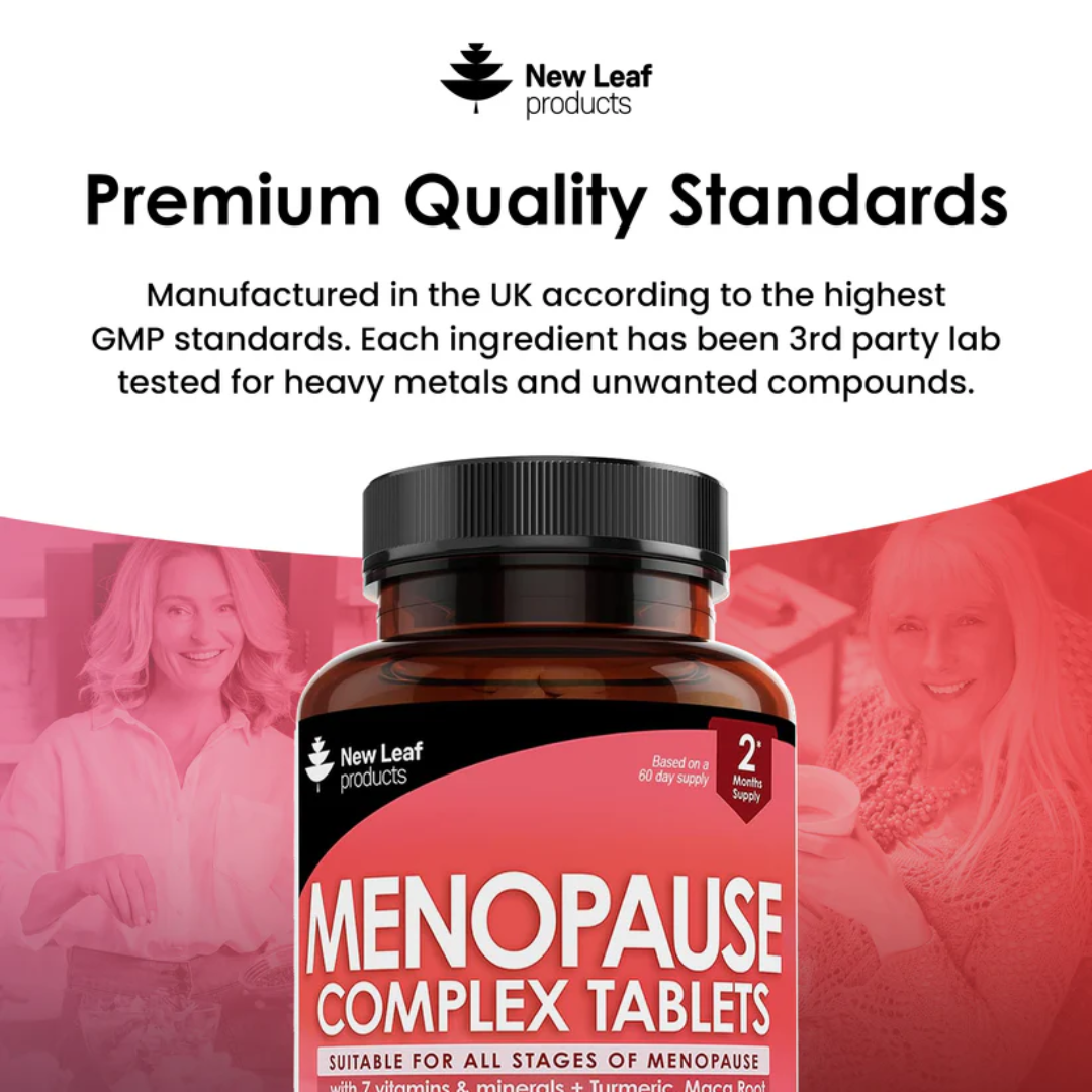 Menopause Supplements for Women With Turmeric, Ashwagandha & Maca Extract