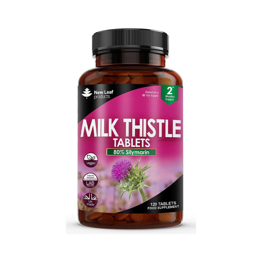 Milk Thistle Tablets 4000mg - 80% Silymarin High Strength