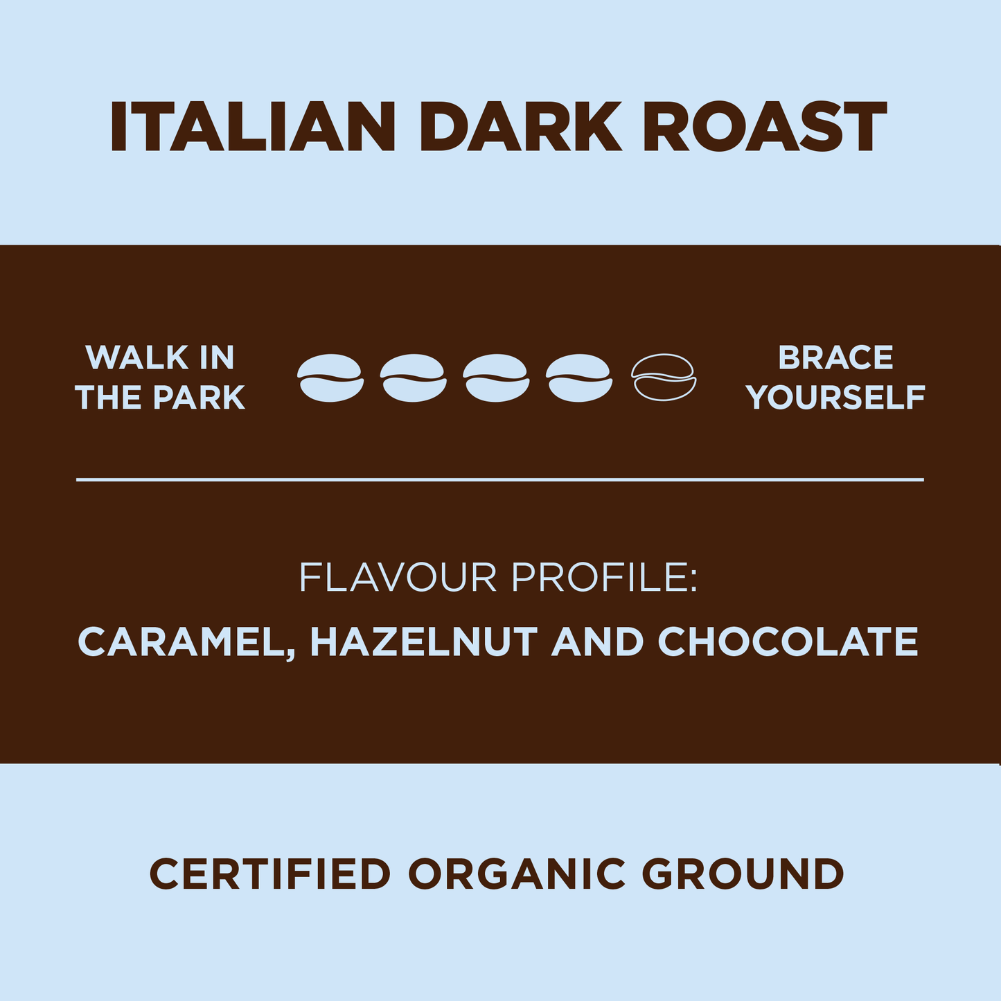 Silly Goose - Italian Dark Roast CBD Coffee - Ground