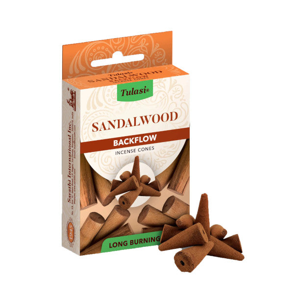 Sandalwood Sage Blackflow Cones -10