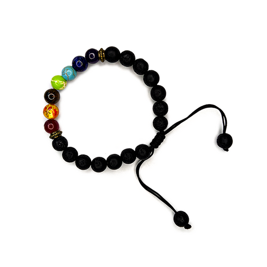 Lava Chakra Oil Stone Diffuser Bracelet