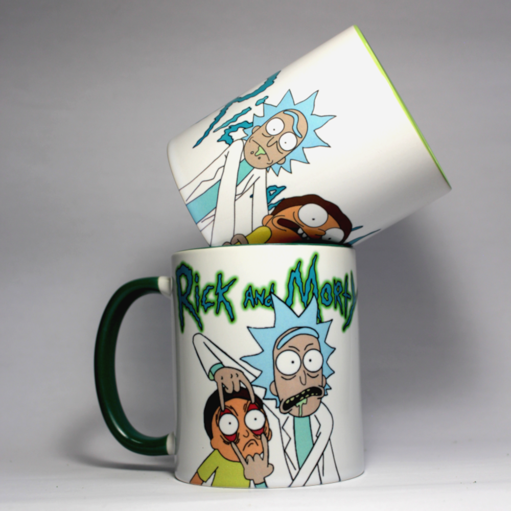 Rick n Morty Coffee Cup 