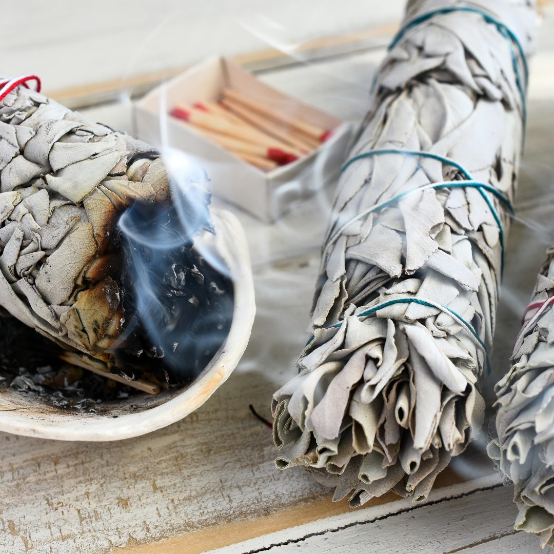 White Californian Sage Smudge Stick